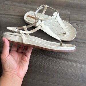 Sam Edelman T-strap Naomi Leather Sandals7.5